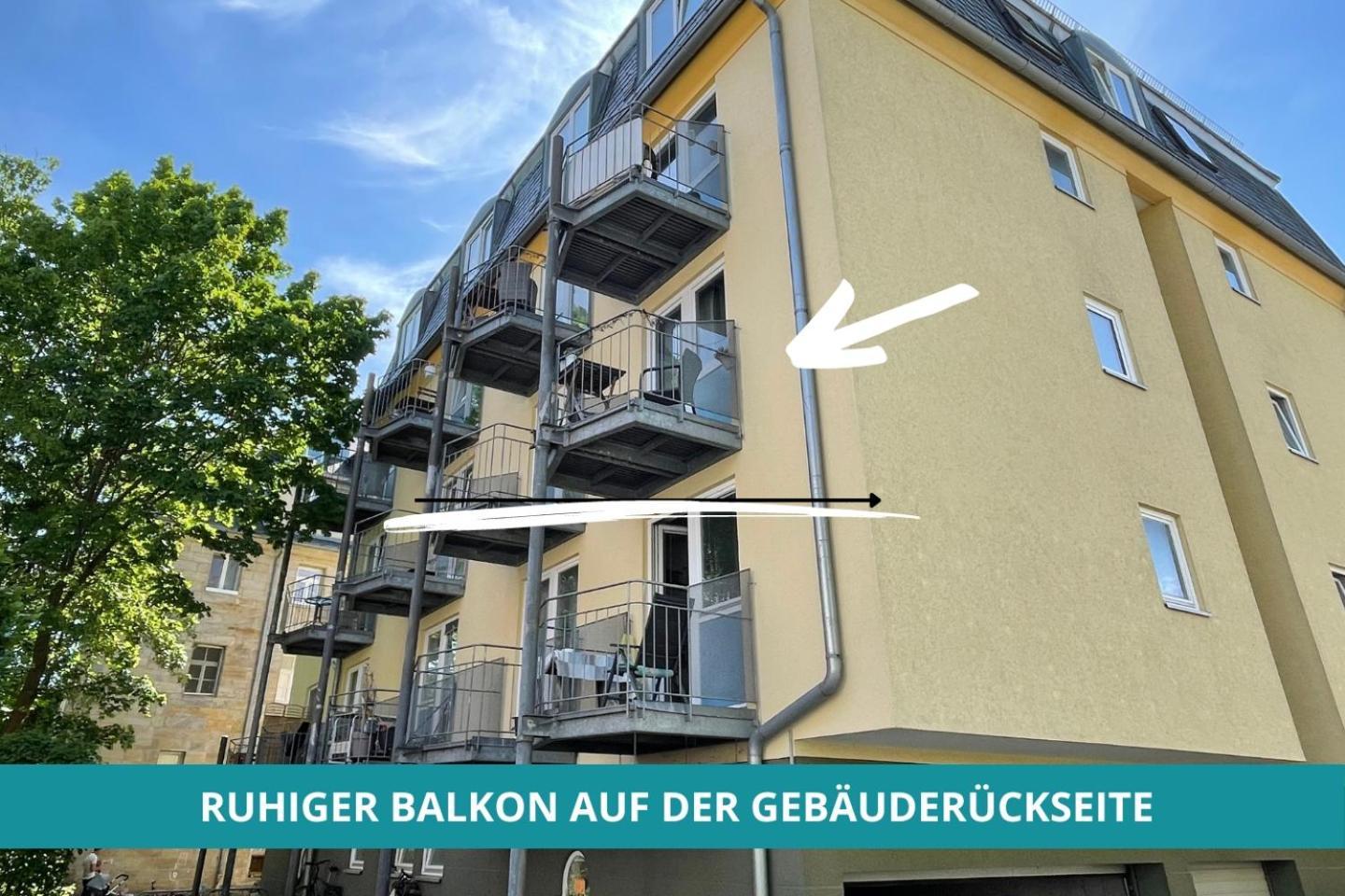 Apt Wahnfried Nr1 - Cityapartment Mit Kueche, Duschbad, Balkon, Parkplatz - Zentral Aber Ruhig Bayreuth Exteriér fotografie