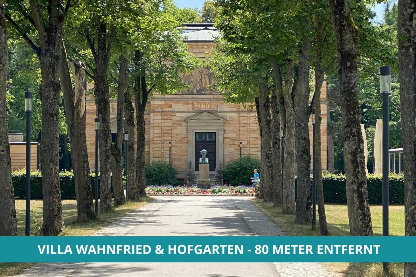 Apt Wahnfried Nr1 - Cityapartment Mit Kueche, Duschbad, Balkon, Parkplatz - Zentral Aber Ruhig Bayreuth Exteriér fotografie